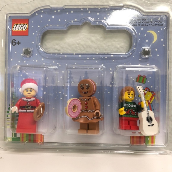 Lego Other - Lego BAM Exclusive Christmas Minifigures 2022 Set of 3 Ms Claus Ms Gingerbread